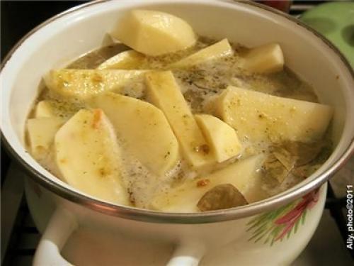 Тефтели с картошкой. 04