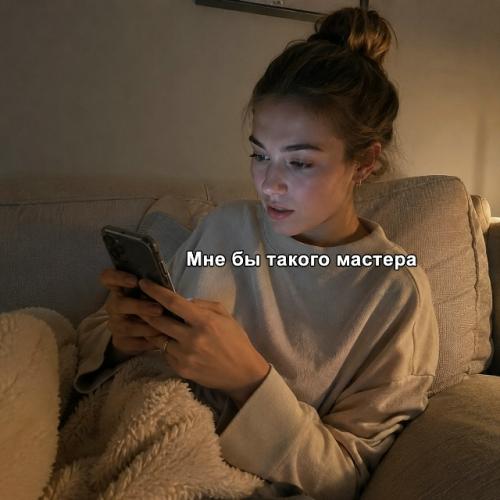 Женщина мастеру по маникюру огромное спасибо написала. 02