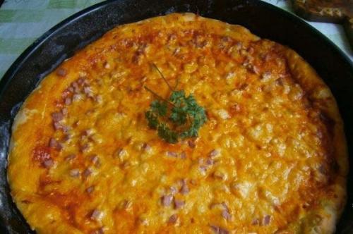 Пицца с ветчиной по-итальянски. 06 Пицца с ветчиной по-итальянски. 06