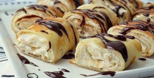 Топ - 6 рецептов сладких блинов. 05