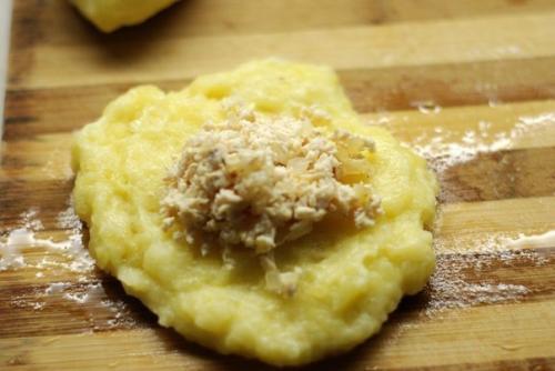 Картофельные котлеты с курицей. 05 Картофельные котлеты с курицей. 05