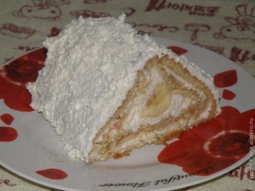 Творожный пирог без выпечки. Творожный пирог без выпечки.