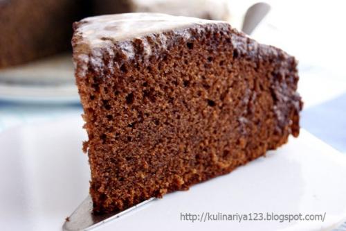 Шоколадное кухэ (просто, быстро и вкусно).

