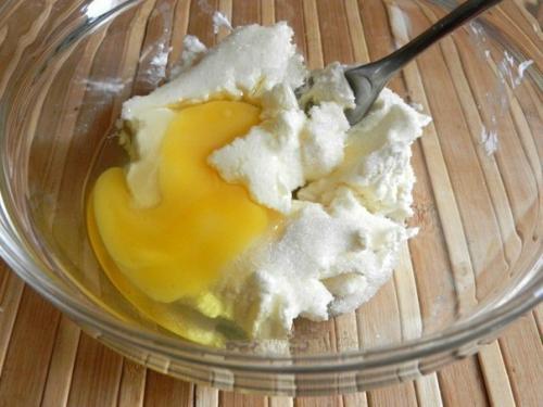 Творожный пирог с какао. 01 Творожный пирог с какао. 01