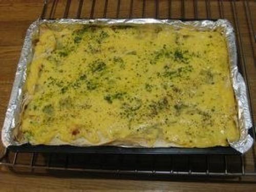 Картофельная запеканка с мясом. 09