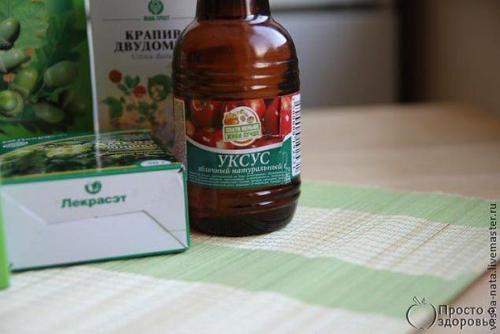 Уксус на травах для красоты волос. 02