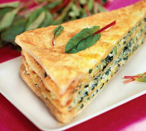 Невероятный Наполеон со шпинатом. Невероятный Наполеон со шпинатом.