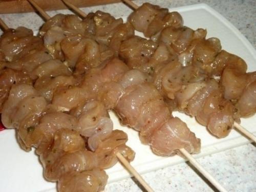 Шашлык из курицы в духовке. 02