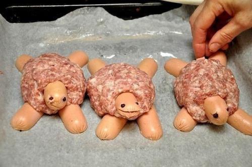 Котлеты Черепашки.  Ингредиенты: 03