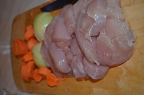 Котлеты из куриного фарша и кабачков. 01 Котлеты из куриного фарша и кабачков. 01