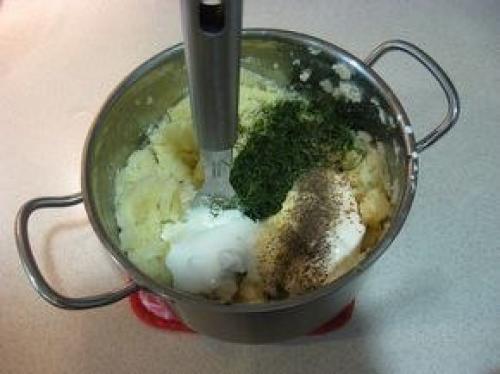 Картофельная запеканка с мясом. 02