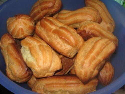 Эклеры. Ингредиенты: Для теста: 05 Эклеры. Ингредиенты: Для теста: 05