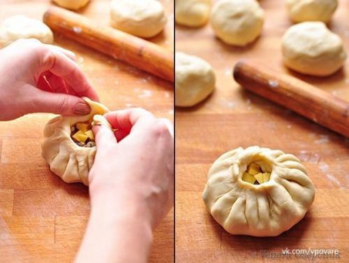 Вак балиш (маленькие пироги с мясом и картошкой. 02 Вак балиш (маленькие пироги с мясом и картошкой. 02