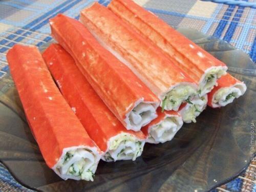Закуска из крабовых палочек. 03