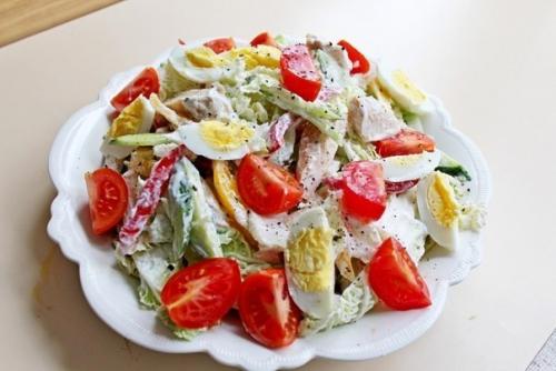 Салат с куриной грудкой Наслаждение. Салат с куриной грудкой Наслаждение.