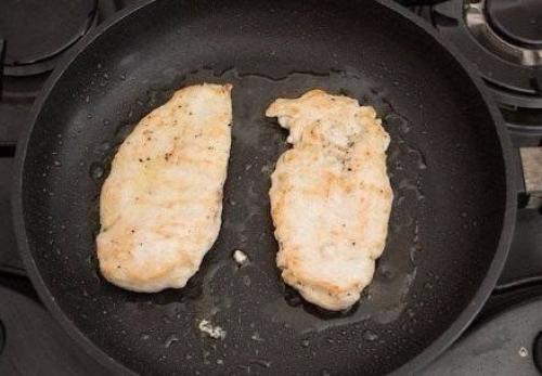 Салат Цезарь с курицей. 02