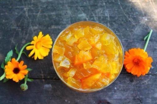 Янтарное варенье из кабачков. 01 Янтарное варенье из кабачков. 01