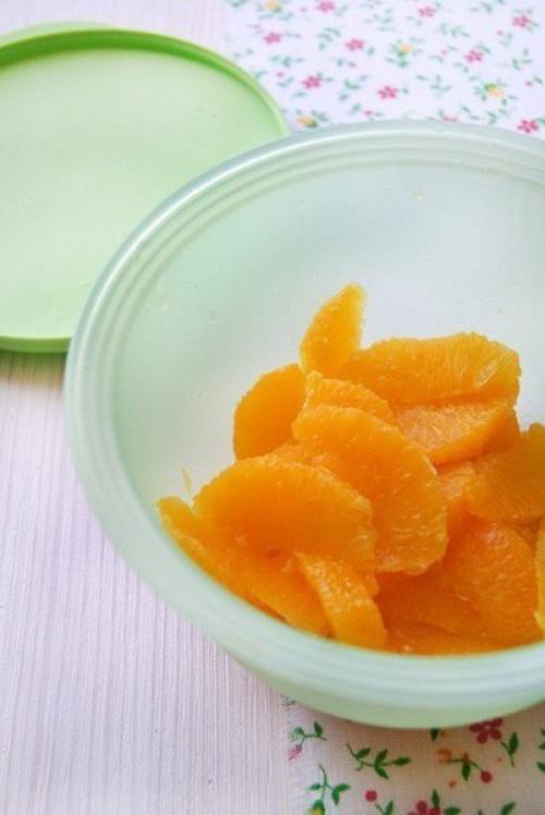 Блинный торт с апeльсином и взбитыми сливками. 02 Блинный торт с апeльсином и взбитыми сливками. 02