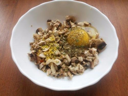 Кабачки запечённые с шампиньонами. 02