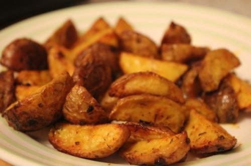 Картофель айдахо. Популярное американское блюдо - печеная картошка с хрустящей корочкой. 04 Картофель айдахо. Популярное американское блюдо - печеная картошка с хрустящей корочкой. 04