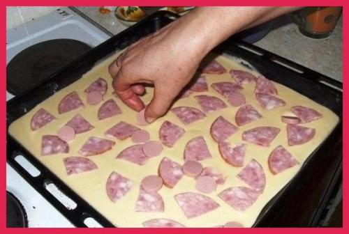 Пицца из жидкого теста. 02