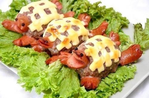 Котлеты черепашки. Ингредиенты: 04 Котлеты черепашки. Ингредиенты: 04