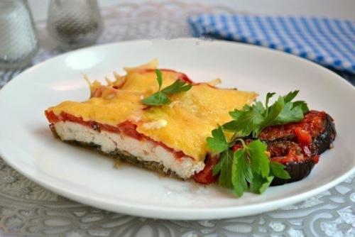 Куриное Филе с баклажанами и помидорами в духовке. Куриное Филе с баклажанами и помидорами в духовке.