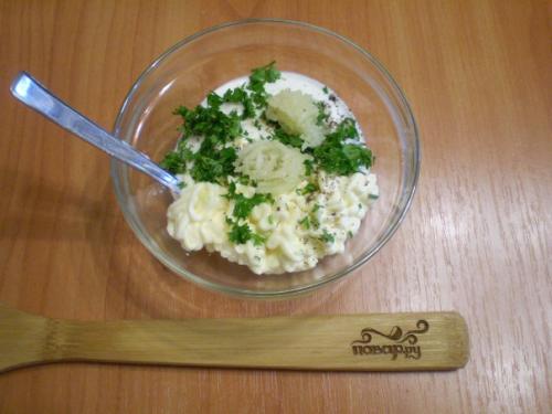 Картошка под чесночным соусом в духовке. 03