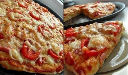 Итальянское тесто для пиццы.