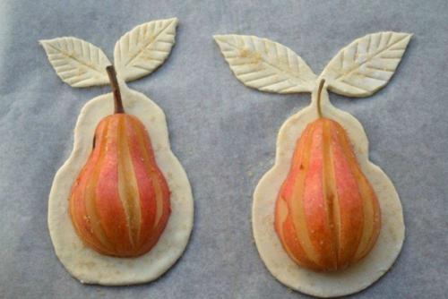 Груши в слойке.  Ингредиенты: 02