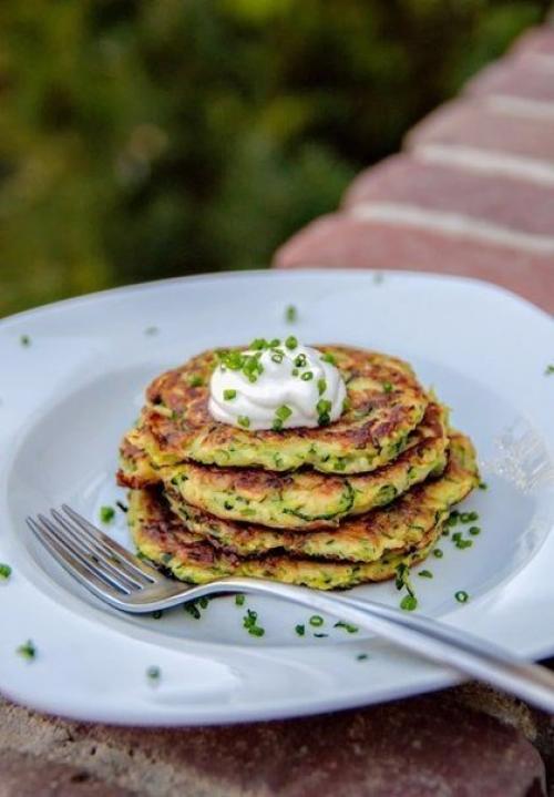 Оладьи из кабачков. 01 Оладьи из кабачков. 01