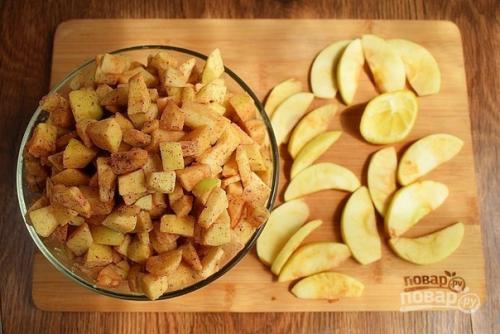 Шарлотка с яблоками (мастер-класс). 05