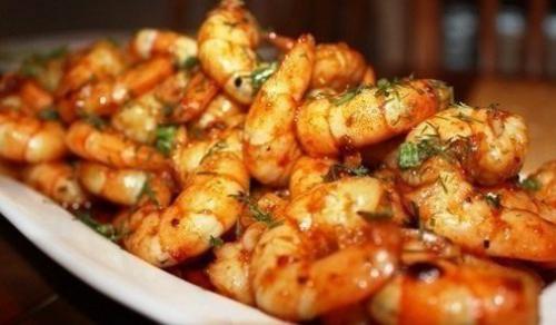 10 рецептов с креветками? 

