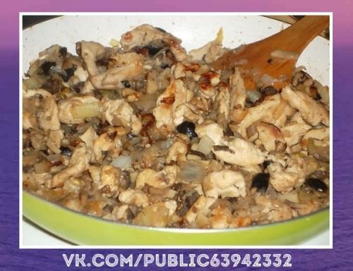Восхитительный рецепт.  Перцы, фаршированные курицей и грибами. 05