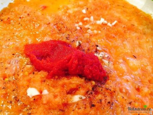 Спагетти с курицей в томатном соусе. 06 Спагетти с курицей в томатном соусе. 06