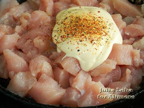 Маринованная куриная грудка в горшочках. 02 Маринованная куриная грудка в горшочках. 02