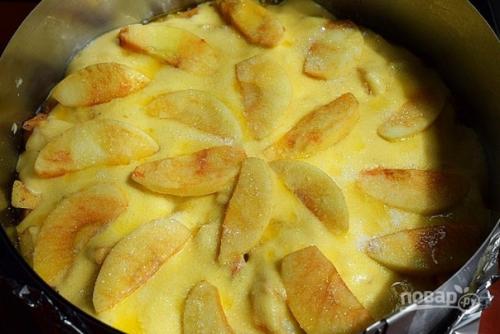 Шарлотка с яблоками (мастер-класс). 09