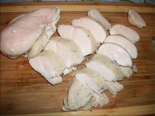 Куриные грудки по особой технологии.
