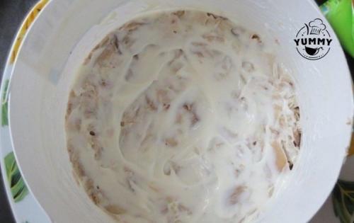 Салат с корейской морковью и грибами. 04 Салат с корейской морковью и грибами. 04