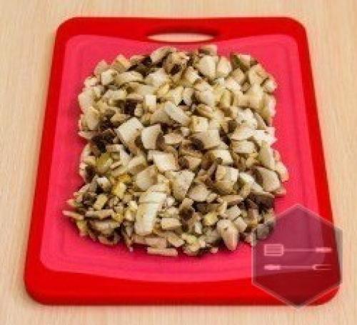 Cудак с грибами и сливками. 01