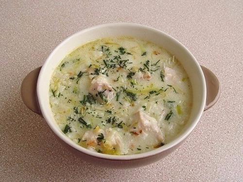 Английский куриный суп с плавленым сыром. 09 Английский куриный суп с плавленым сыром. 09