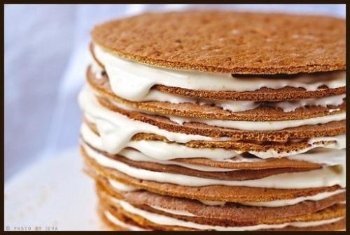 Медовый торт с цитрусовыми оттенками. 03 Медовый торт с цитрусовыми оттенками. 03