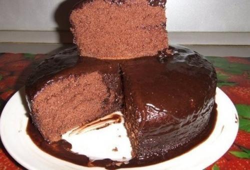 Шоколадно кухэ в МУЛЬТИВАРКЕ.