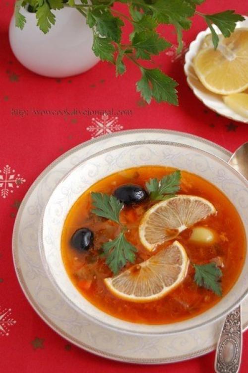 Солянка сборная мясная. Солянка сборная мясная.