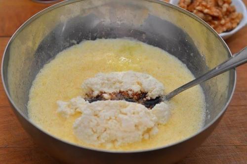 Творожные кексы со сгущенкой. 02 Творожные кексы со сгущенкой. 02