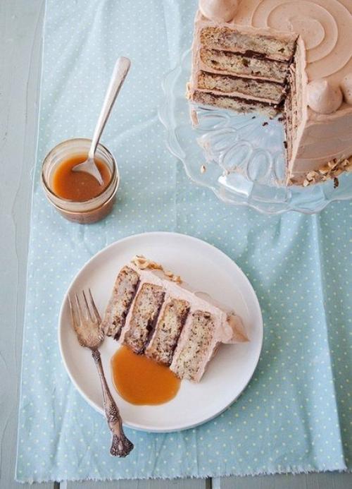 Бананово - ореховый торт. 01 Бананово - ореховый торт. 01