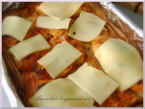 Курица на лаваше по-армянски. 03 Курица на лаваше по-армянски. 03
