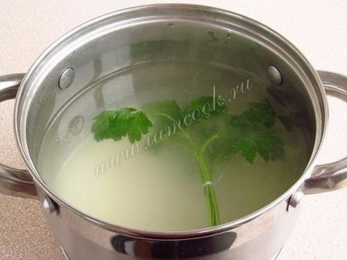 Английский куриный суп с плавленым сыром. 06 Английский куриный суп с плавленым сыром. 06