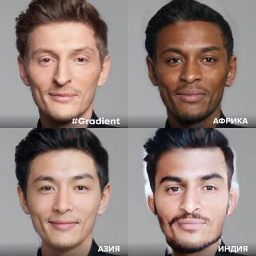 Таким образом, если бы звезды смогли сменить национальность, они бы выглядели так. 02