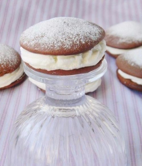 Пирожное Вупи.  Это традиционные американские пирожные. 07